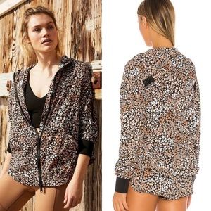 Free People Movement Printed Run Wild Jacket S